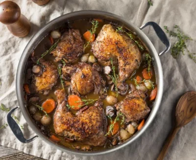 braised mediterranean chicken