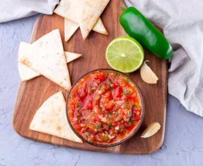 charred tomato salsa