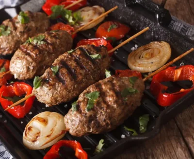 cypriot sausage kebabs-sheftalia