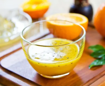 orange rosemary vinaigrette