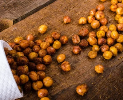 spiced chickpeas