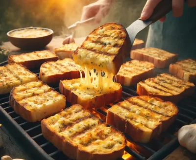 cheesy grilled garlic bread