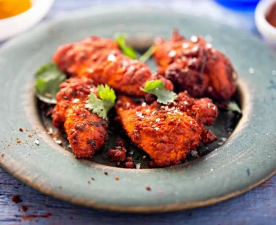 grilled tandoori chicken breast marinated yogurt