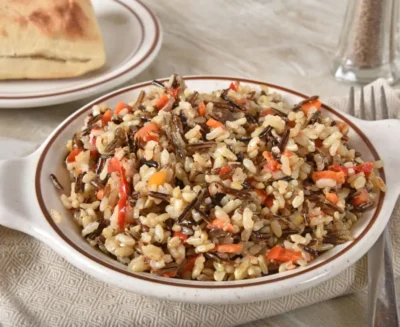 wild rice pilaf