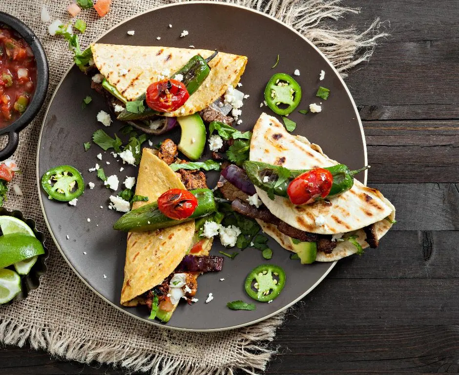 crabmeat avocado quesadillas