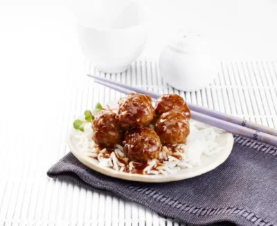 korean bbq meatballs