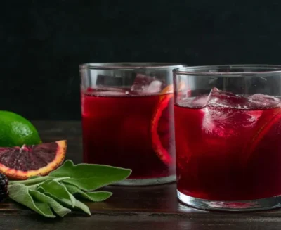 Blackberry Sage Old Fashioned