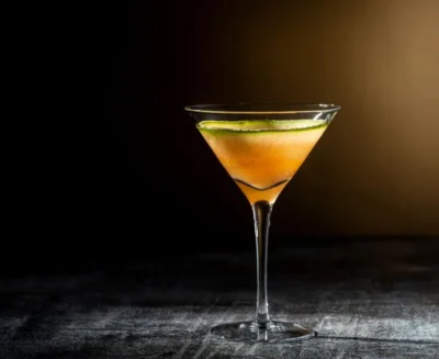 Cantaloupe Mint Martini