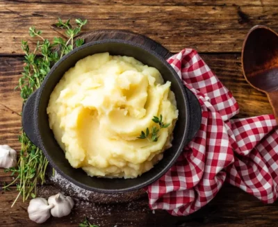 garlic mashed potatoes