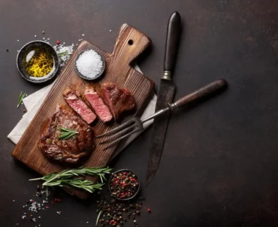 Red Wine and Coffee Marinated Steak