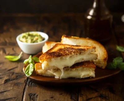 Gourmet Grilled Cheese Sandwich