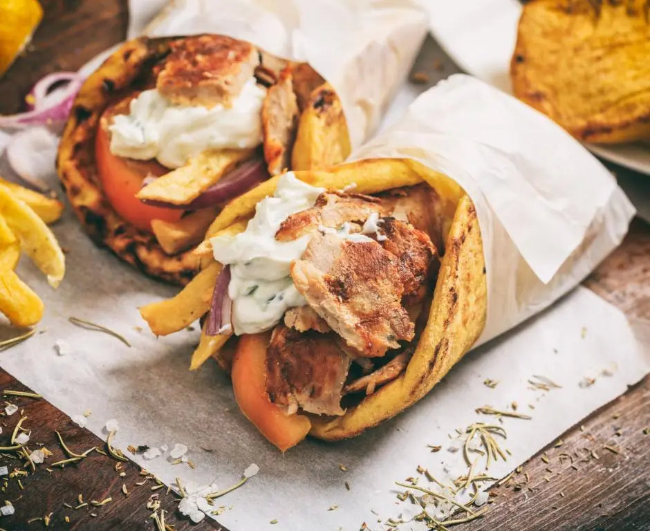 Greek Gyros Wraps