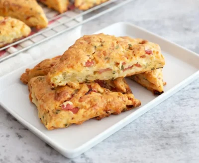 Bacon and Cheddar Breakfast Biscuits