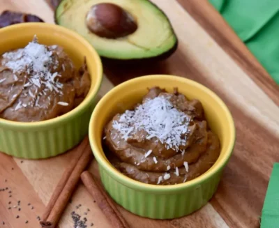 Vegan Chocolate Avocado Mousse