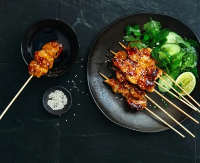 Japanese Chicken Kebabs (Yakitori)