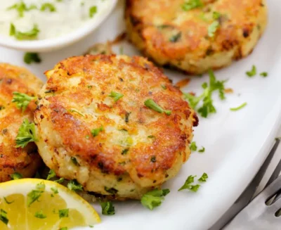 Mini Crab Cakes with Aioli Sauce