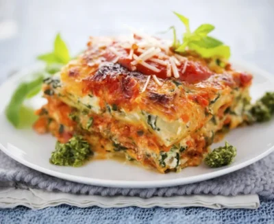 Vegetarian Spinach and Ricotta Lasagna