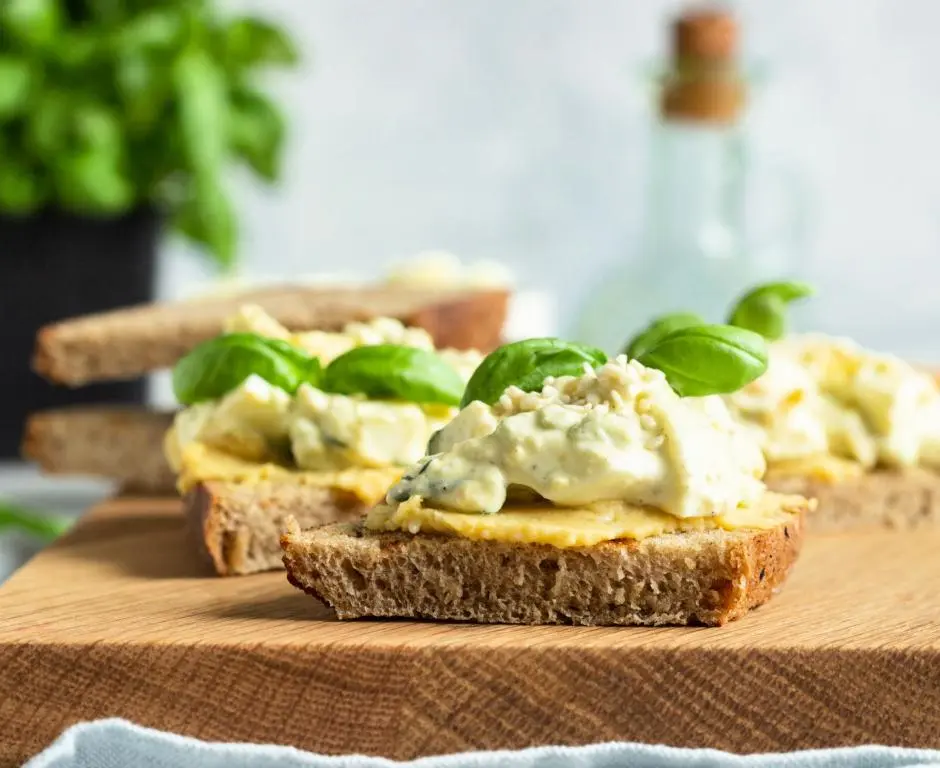 Avocado and Hummus Toast