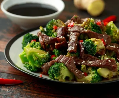 Gluten-Free Chinese Beef and Broccoli Stir-Fry