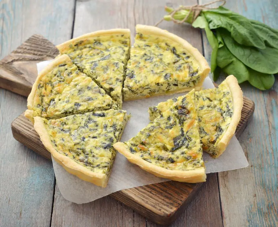 Keto-Friendly French Quiche with Almond Crust