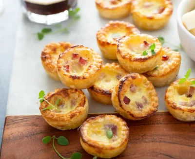 homemade mini quiches