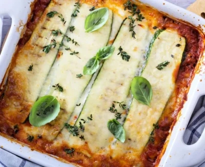 Low-Carb Italian Zucchini Lasagna