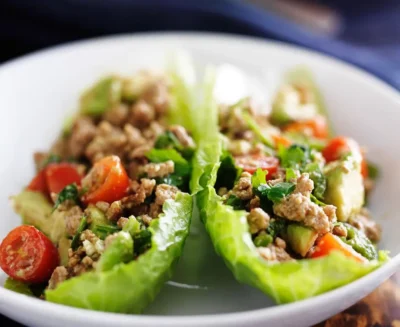 Paleo Mexican Carnitas Lettuce Wraps