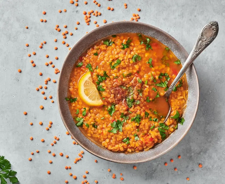 Spicy Moroccan Lentil Soup