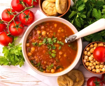 Whole30 Moroccan Harira Soup