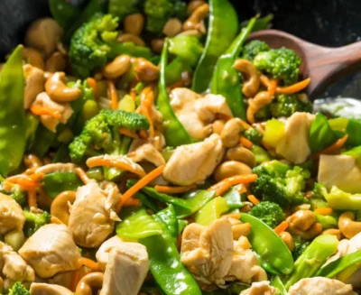 Whole30 Chinese Cashew Chicken Stir-Fry