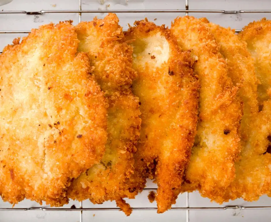 Japanese Chicken Katsu with Coconut Crust