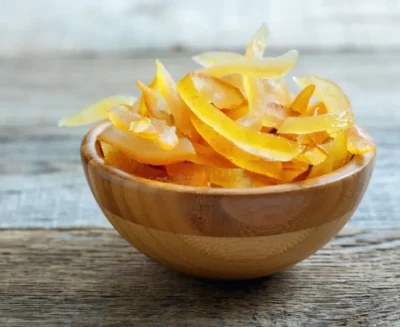 Candied Orange Citrus Peels