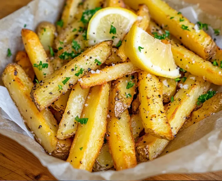 Butter Lemon Pepper French Fries