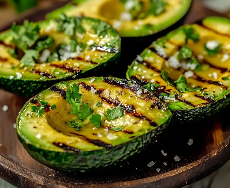 Garlic Herb Grilled Avocado