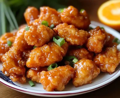 Homemade Panda Express Orange Chicken