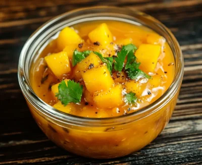 Easy Mango Chutney for Sandwiches and Curries
