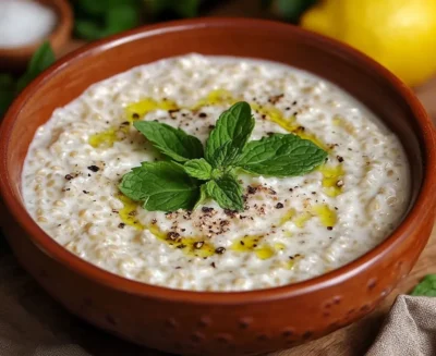 Turkish Cold Wheat Soup