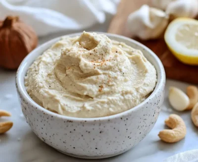 Vegan Cashew Cream Cheese