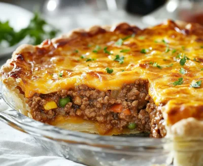 Women’s Day Ground Beef Pie with Cheese